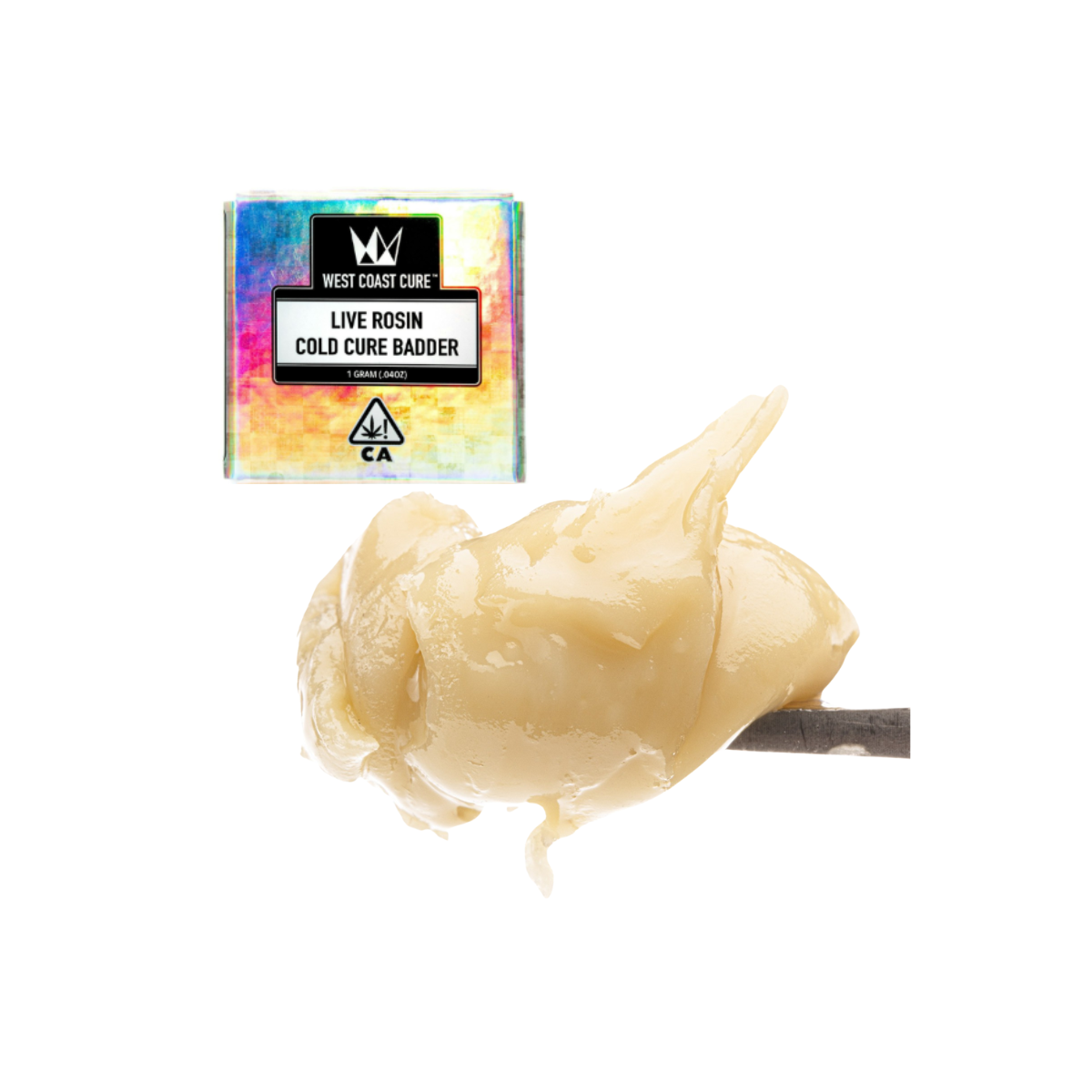 Dirty Zprite (H) | 1g Live Rosin Cold Cure Badder | West Coast Cure