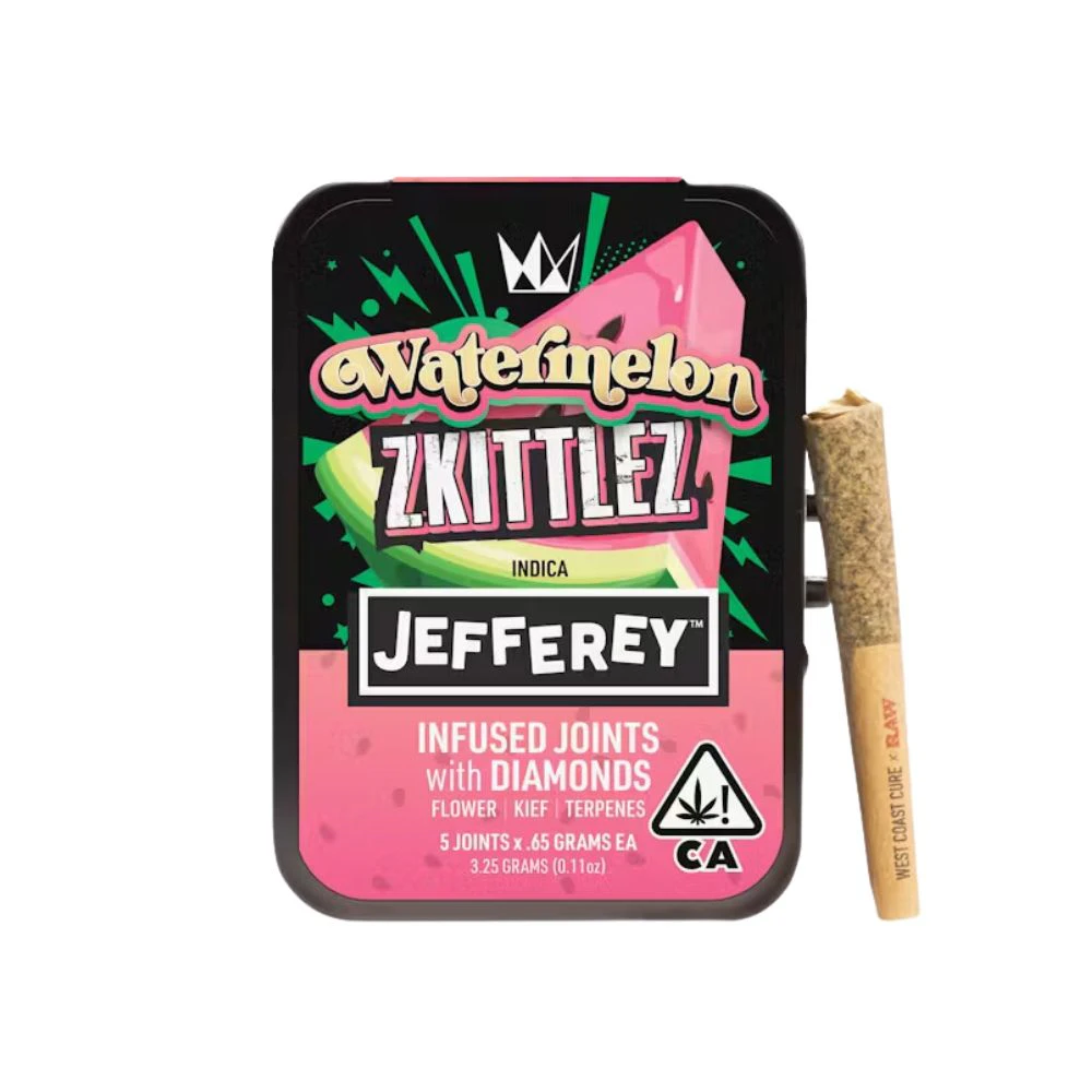 West Coast Cure - WATERMELON ZKITTLEZ - JEFFEREY (5PK) - WEST COAST CURE Main Image