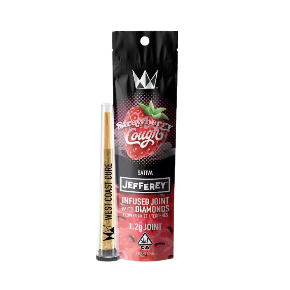 West Coast Cure - STRAWBERRY COUGH - JEFFEREY 1.2G - WEST COAST CURE Main Image