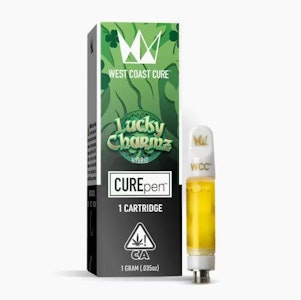 West Coast Cure - WEST COAST CURE: Lucky Charmz CUREpen Distillate Cart 1g (H)