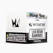 WEST COAST CURE: Mango Haze Live Resin Diamonds 1g (S)