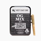 WEST COAST CURE: OG Mix Preroll 6pk/2.1g (I)