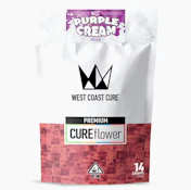 West Coast Cure 14G Purple Cream Premium Flower