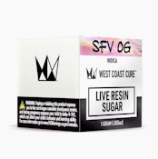 WEST COAST CURE: SFV OG 1g Live Resin Sugar (I)