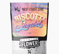 West Coast Cure 14G Biscotti Sherbet Premium Flower