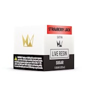 STRAWBERRY JACK LIVE RESIN SUGAR 1G - WEST COAST CURE