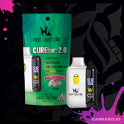 WCC - Strawberry n' Sugar - 1g Live Resin CUREbar 2.0 All-In-One