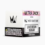 WEST COAST CURE: Ultra Jack 1g Live Resin Sugar (S)