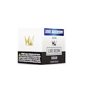SOUR BLUEBERRY LIVE RESIN SUGAR 1G - WEST COAST CURE