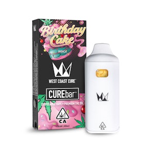 WCC | Disposable | CUREbar | Birthday Cake | 1g