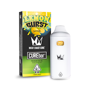 WCC | Disposable | CUREbar | Lemon Burst | 1g