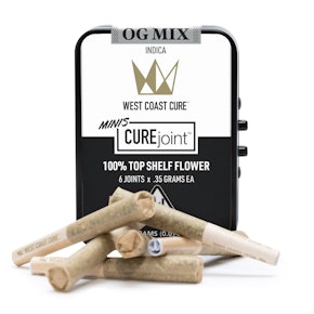 WCC | CUREjoint | 6 Pack | OG Mix  | 0.35g