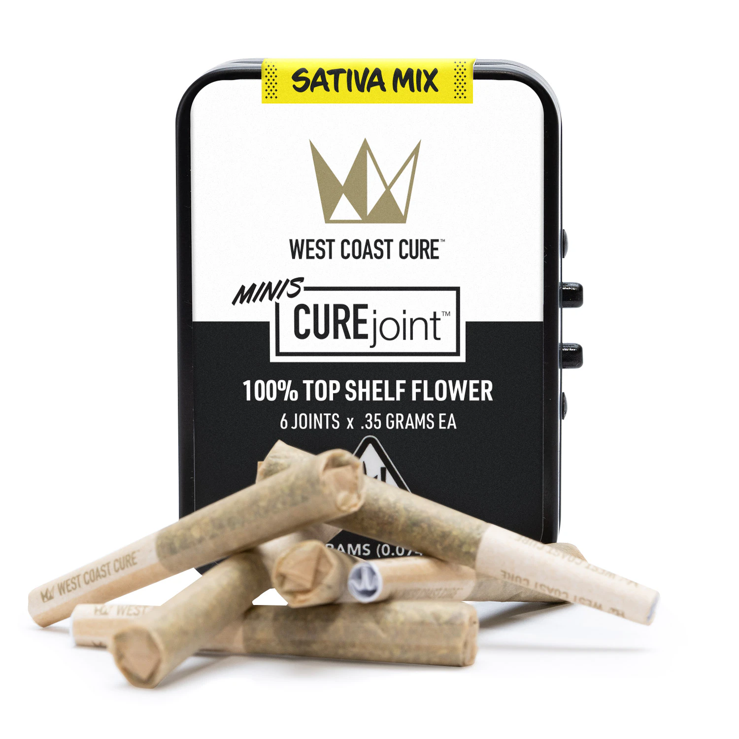 West Coast Cure - WCC | CUREjoint | 6 Pack | Sativa Mix | 0.35g Main Image