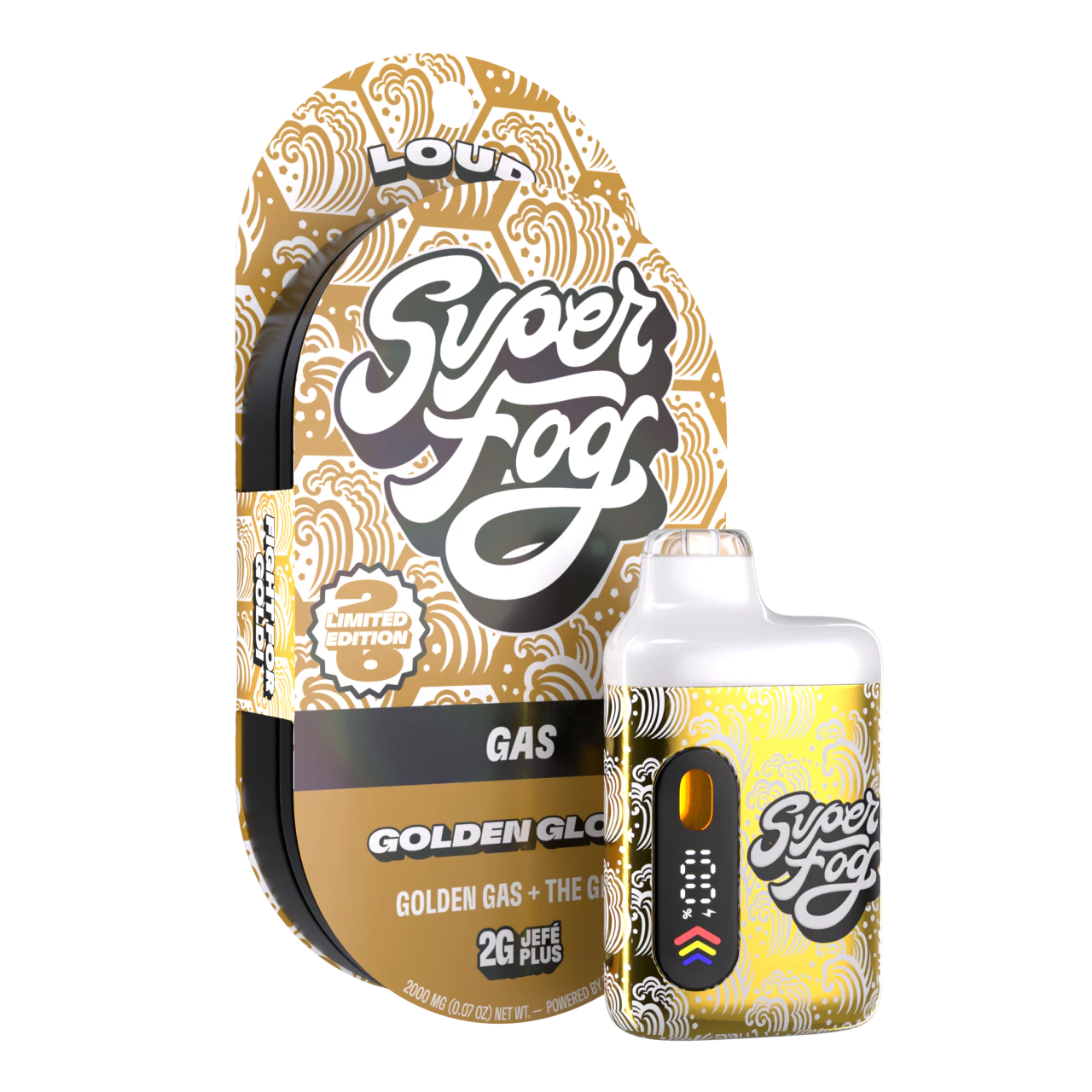 MFused | SuperFog - LOUD 2g Jefe Plus - Golden Glove Main Image