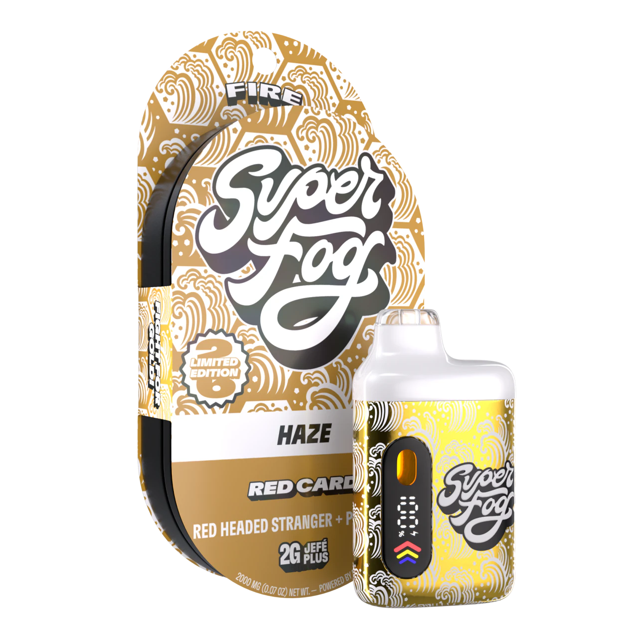 MFused | SuperFog - FIRE 2g Jefe Plus - Red Card Main Image