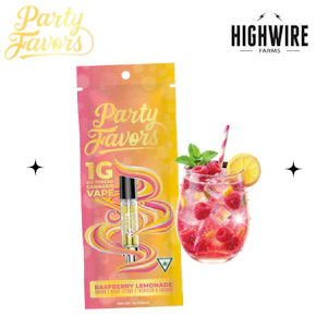 Party Favors Cart Raspberry Lemonade 1g