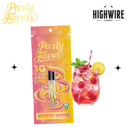 Party Favors - Party Favors Cart Raspberry Lemonade 1g Main Image