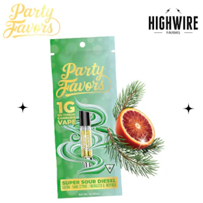 Party Favors Cart Super Sour Diesel 1g