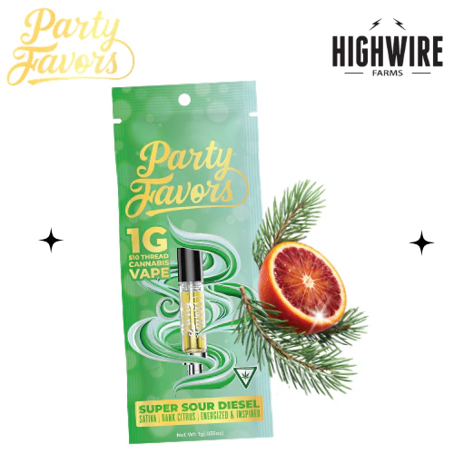 Party Favors - Party Favors Cart Super Sour Diesel 1g Main Image