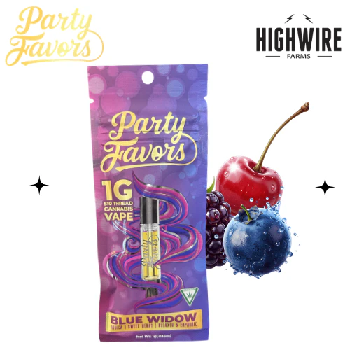 Party Favors - Party Favors Cart Blue Widow 1g Main Image