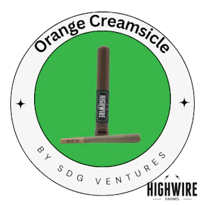 SDG VENTURES - Orange Creamsicle Preroll 1g