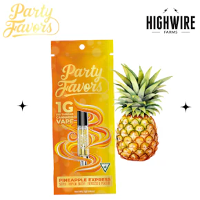 Party Favors Cart Pineapple Express 1g