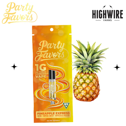 Party Favors - Party Favors Cart Pineapple Express 1g Main Image