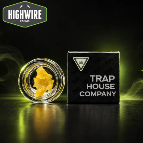Trap House Company -  Trap House Co. Cured Resin Gorilla Glue #4 1g Main Image