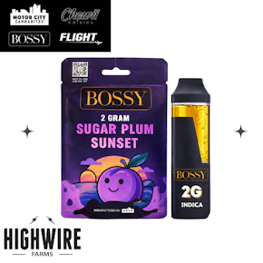 Bossy Disposable Sugar Plum Sunset 2g