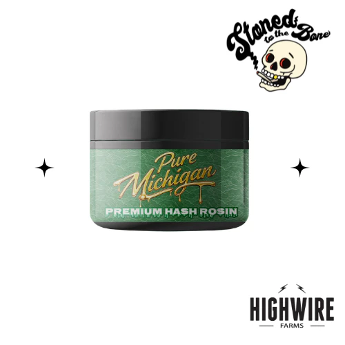 Stoned to the Bone - Stoned To The Bone Hash Melts Pure Michigan 1g Main Image