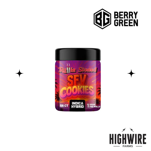 Berry Green - Berry Green SFV Cookies 56pk Prerolls 1g Main Image