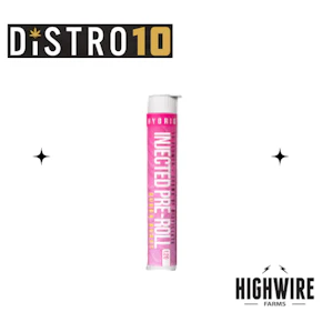 Distro 10 Bubba Burst Injected Preroll 1.2g