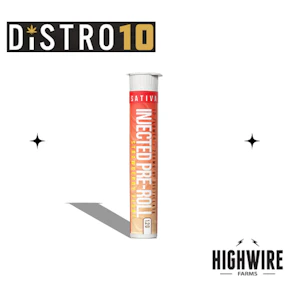 Distro 10 Strawberry Float Injected Preroll 1.2g