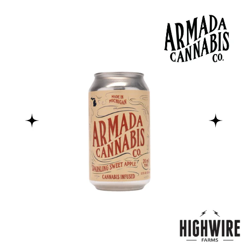 Armada Cannabis Co. - Armada Cannabis Co. Sparkling Sweet Apple 20mg Main Image