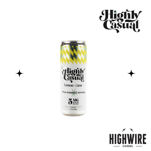 Highly Casual - Highly Casual High Five Lemon & Lime 1:1 5mg Seltzer Main Image
