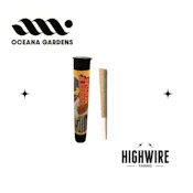 Oceana Gardens Chicken + Waffles Live Resin Infused Preroll 1g