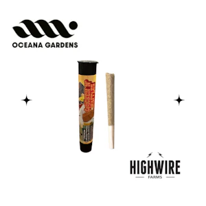 OCEANA GARDENS - Oceana Gardens Chicken + Waffles Live Resin Infused Preroll 1g