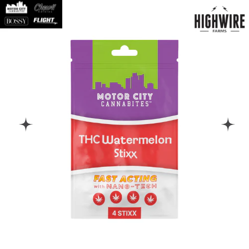 Motor City Cannabites - Motor City Cannabites Watermelon STIXX 200mg Main Image