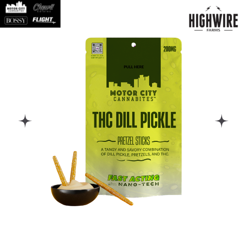 Dill Pickle Pretzel 200mg