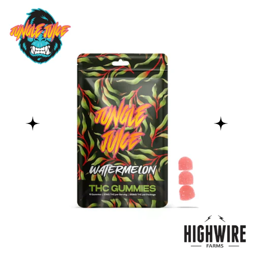 Jungle Juice - Jungle Juice Gummies Watermelon 200mg Main Image