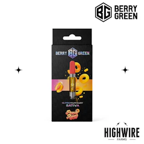 Berry Green Peach Rings 1g