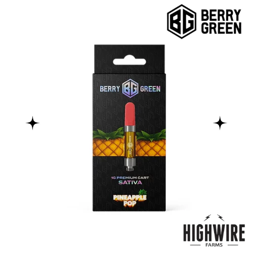 Berry Green - Berry Green Pineapple Pop 1g Main Image