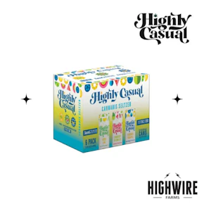 Highly Casual Seltzer Variety 6pk 30mg 