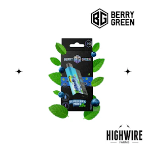 Berry Green Disposable Blueberry Mint 3g