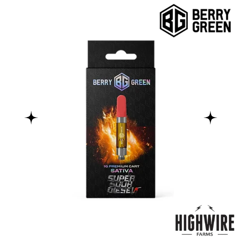 Berry Green - Berry Green Super Sour Diesel 1g Main Image