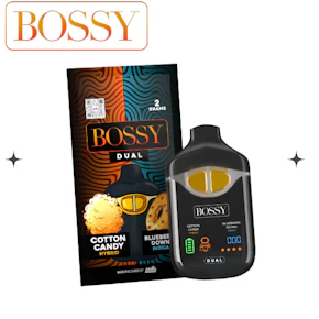 Bossy Disposable Dual Cotton Candy & Blueberry Down 2g