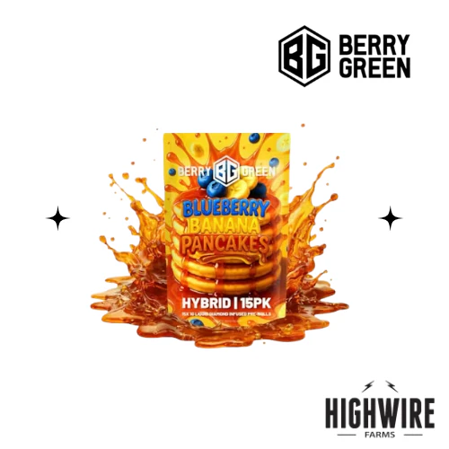 Berry Green - Berry Green Blueberry Pancakes Liquid Diamond Infused 15pk (1gx15) Main Image