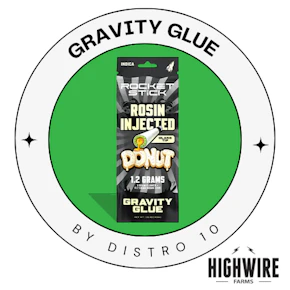 Rocket Stick Gravity Glue Rosin Injected Donut 1.2g