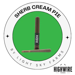 Sherb Cream Pie Preroll 1g