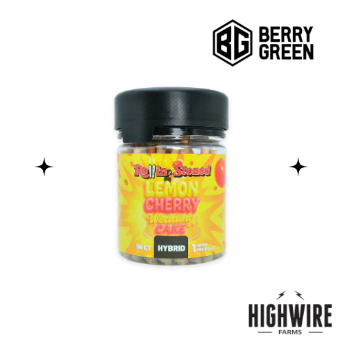 Berry Green - Berry Green Lemon Cherry Wedding Cake 56pk Prerolls 1g  Main Image